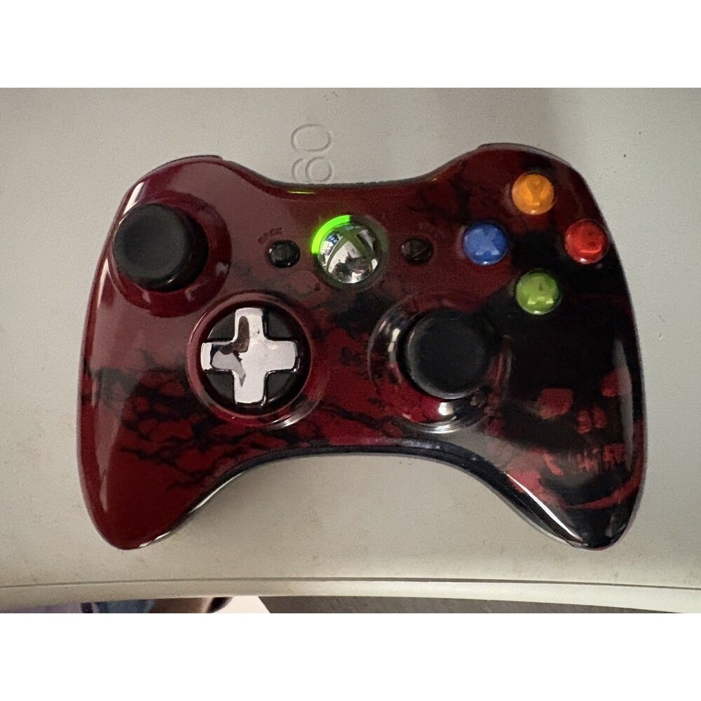 Xbox 360 Gears of War 3 Limited/Special Edition Controller -Tested